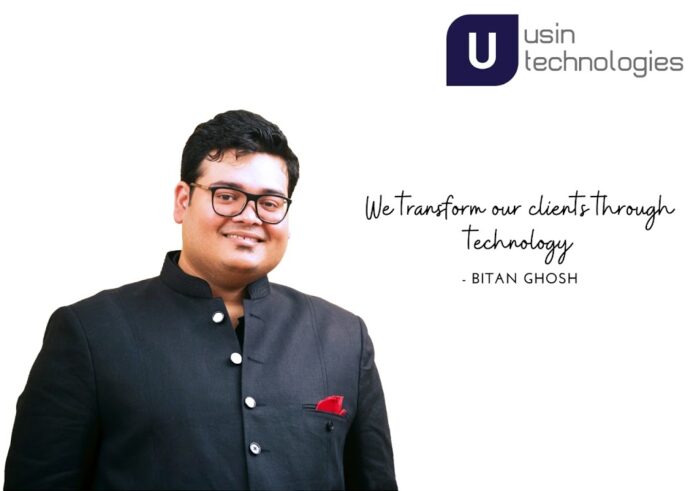 Bitan Ghosh and his cradle of innovation Usin Technologies are creating headlines from Kolkata