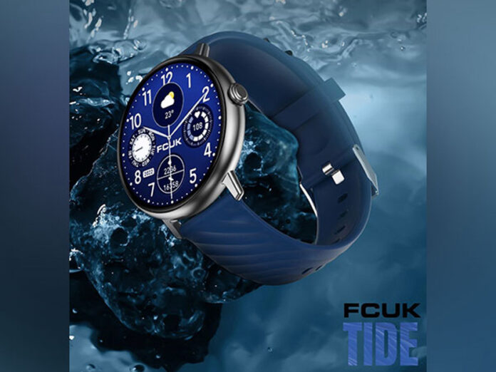 FCUK launches fashion-tech smartwatch Tide, premium textured strap with a built-in voice assistance & single sync BT calling at Rs
